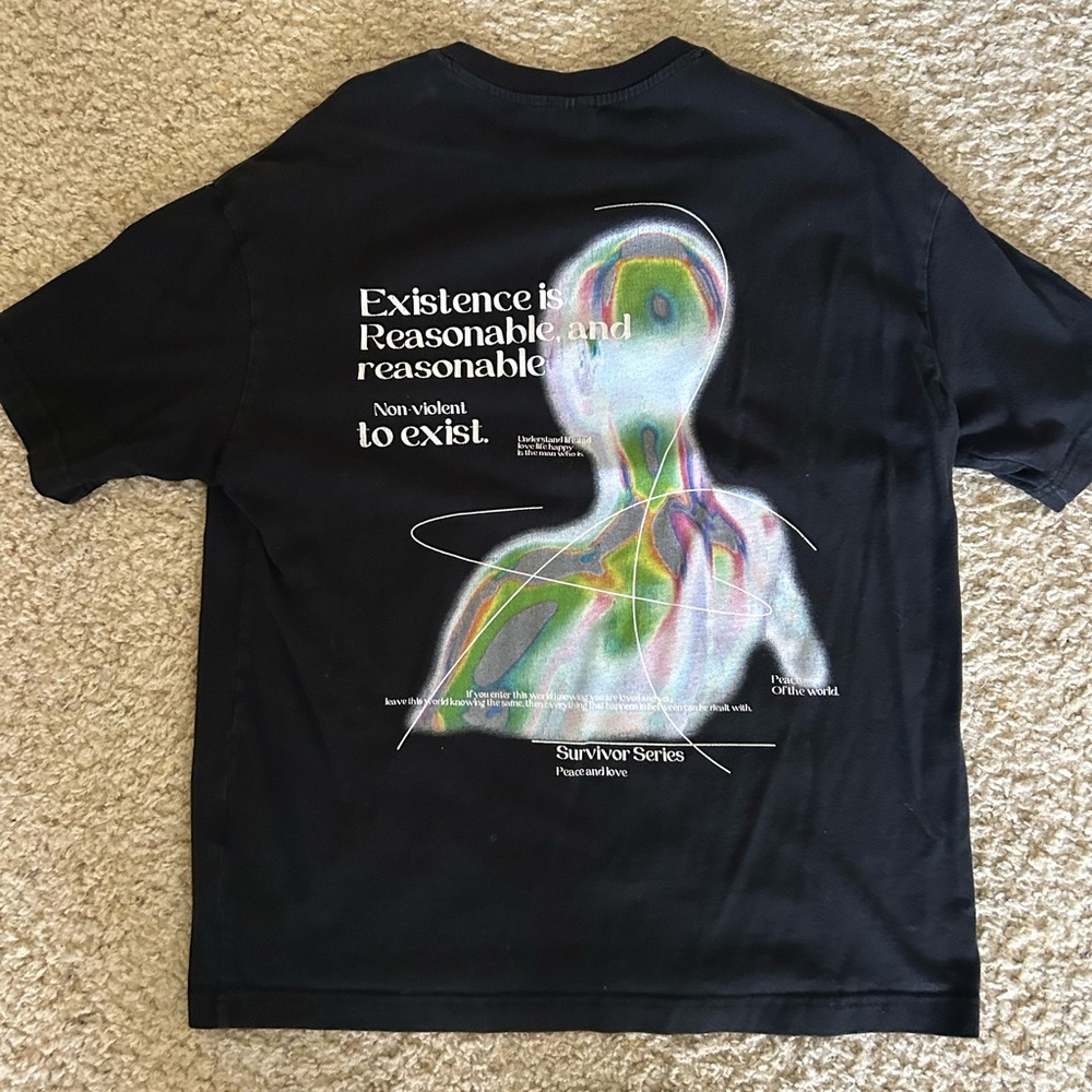 Survivor Series Black Graphic Tee